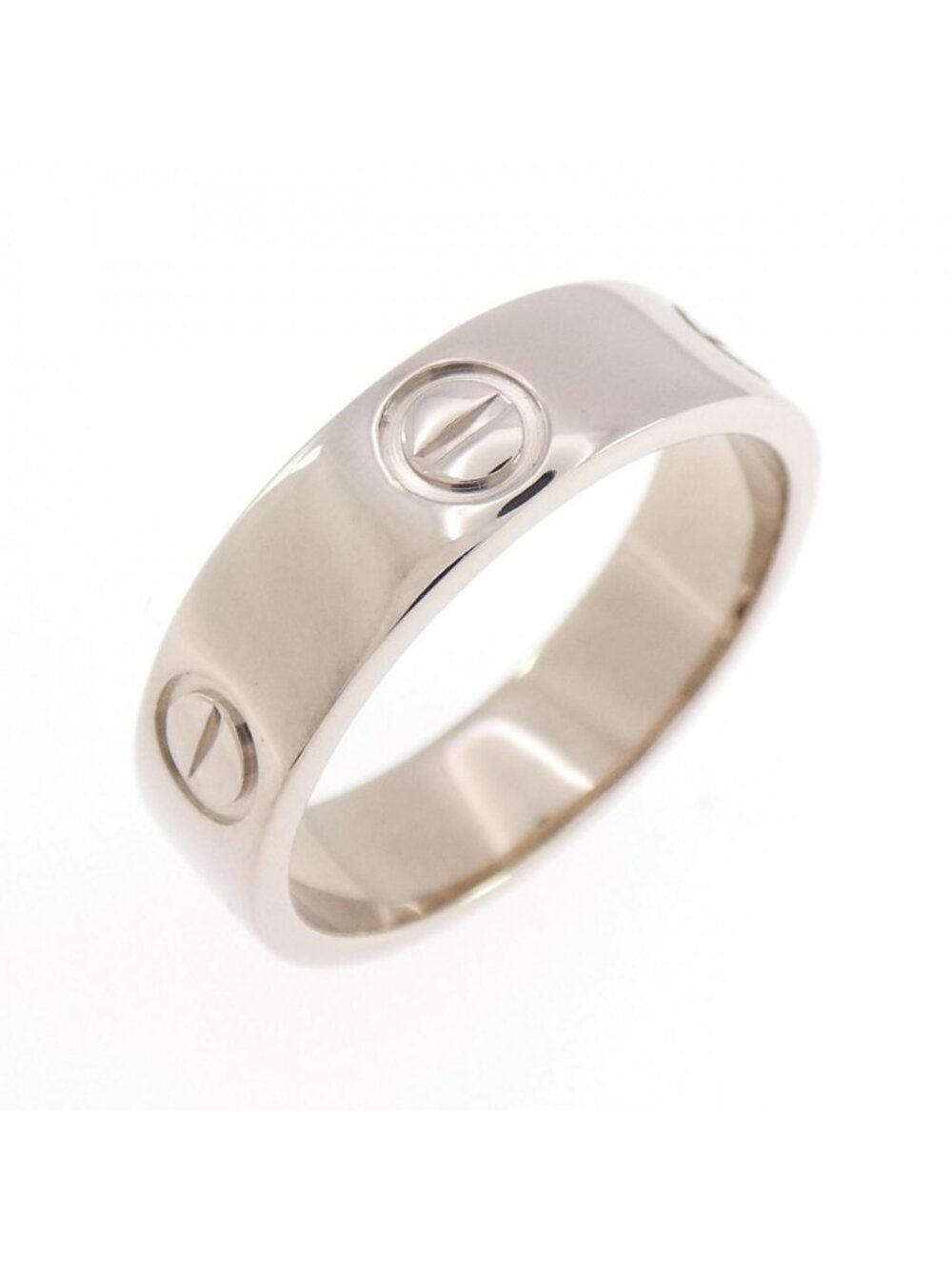 Cartier Love Ring White Gold